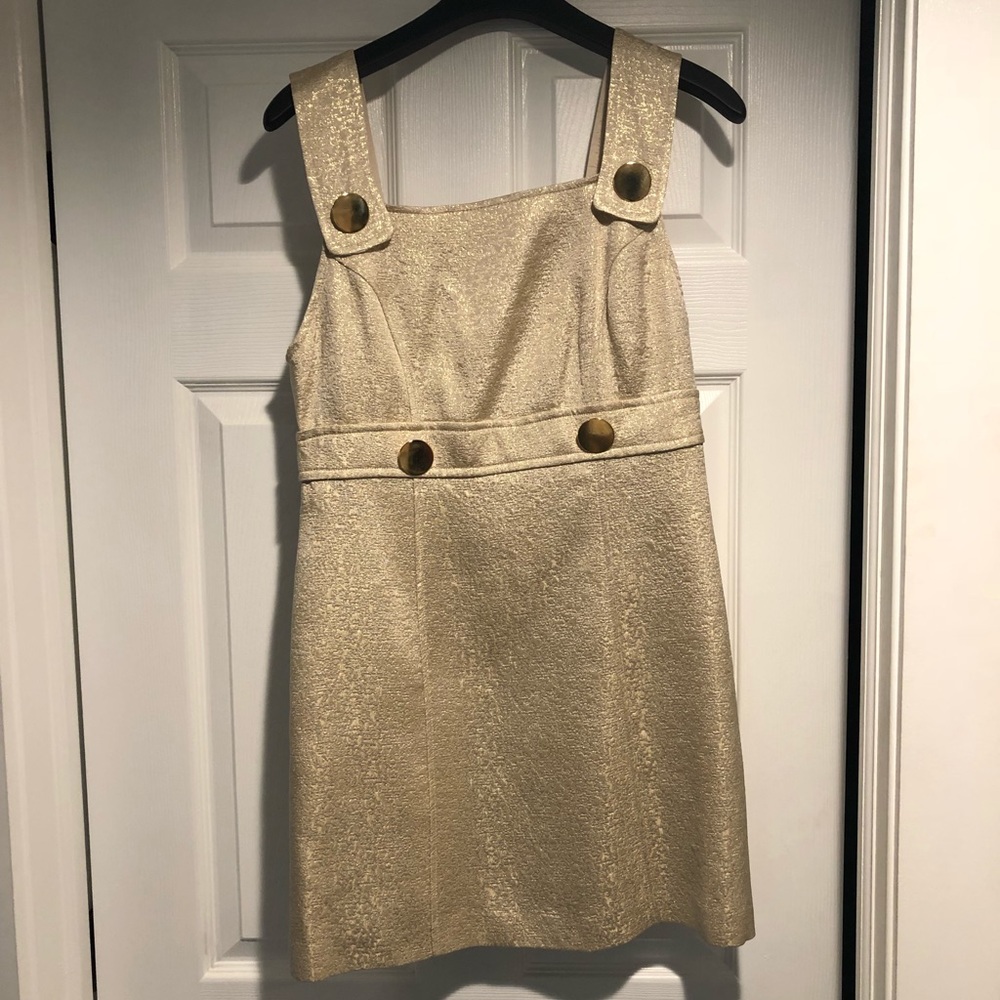 Retro 2010 Bebe Overall Mini Dress